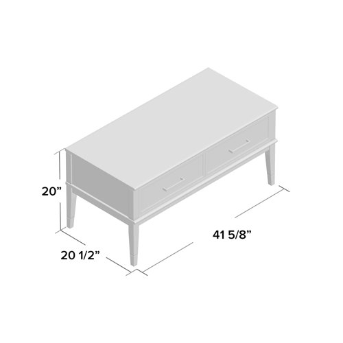 CosmoLiving by Cosmopolitan Westerleigh Storage LiftTop Coffee Table